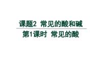 人教版（2024）九年级下册（2024）课题2 常见的酸和碱图片ppt课件