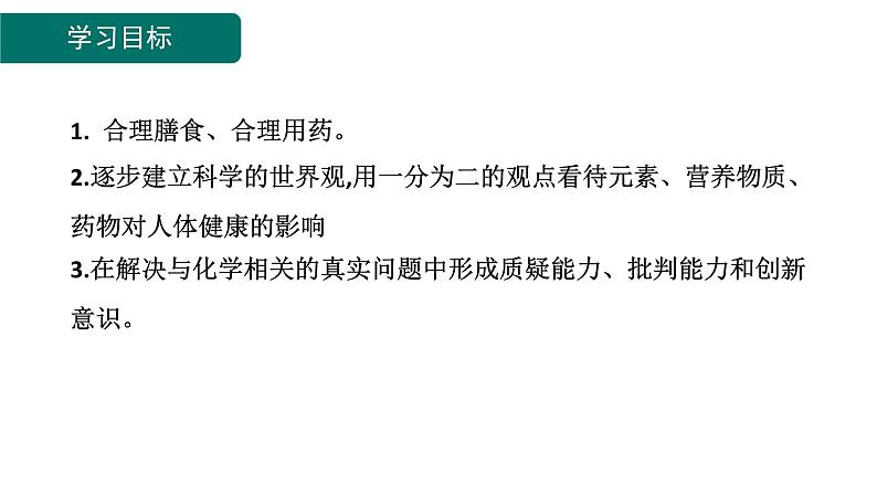 11.1 化学与人体健康-课件---2024-2025学年九年级化学人教版(2024)下册02