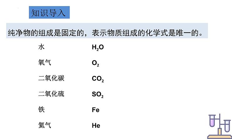 2024人教版初中化学九年级上册第四单元课题3《物质组成的表示——化合价》课件第4页