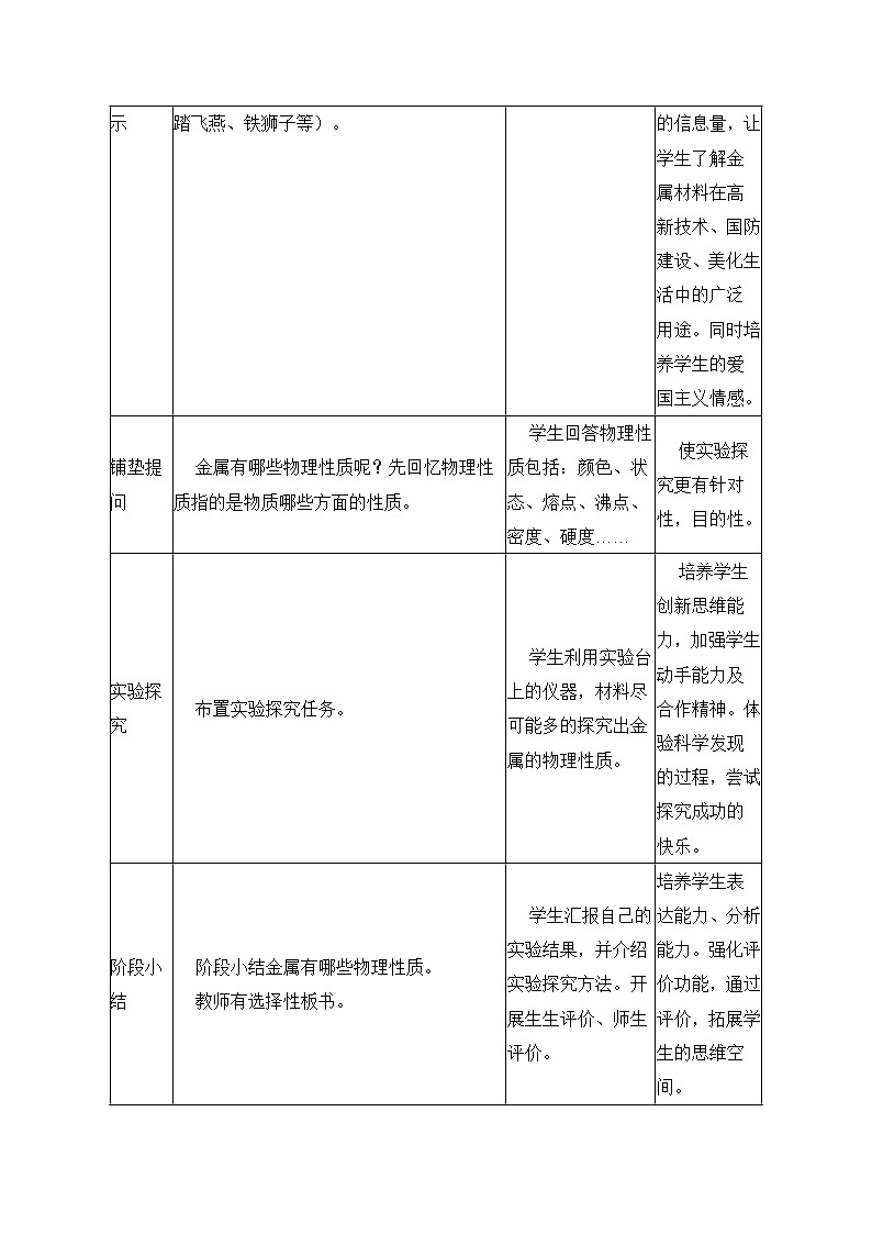 《金属材料》参考教案2第3页