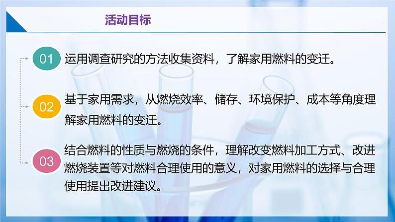 跨学科实践活动3 调查家用燃料的变迁与合理使用 第2页