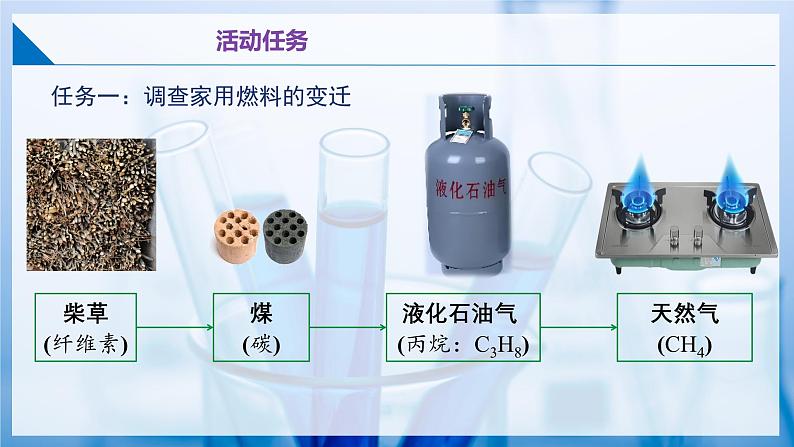 跨学科实践活动3 调查家用燃料的变迁与合理使用 第5页