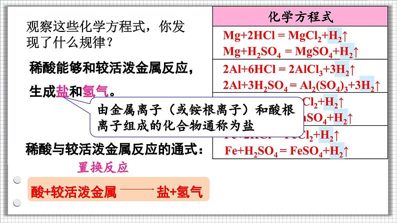 第2课时 稀酸的化学性质第7页