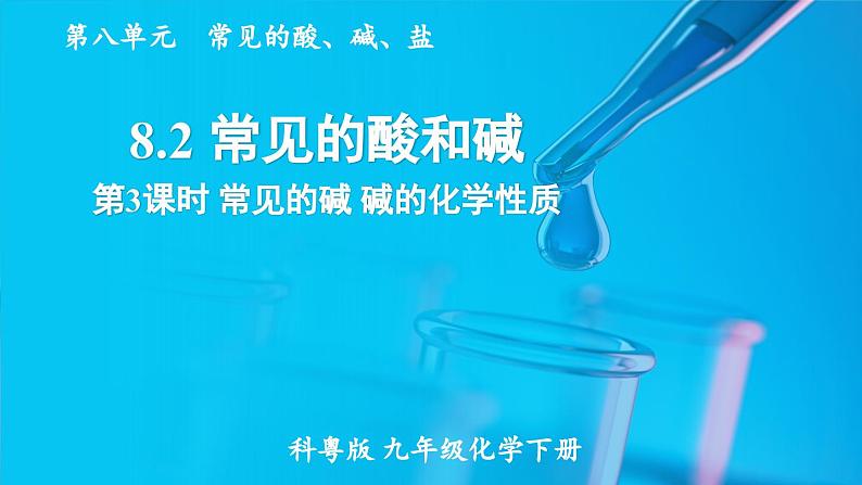 第3课时 常见的碱 碱的化学性质第1页