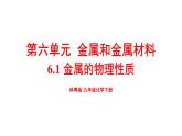 6.1 金属的物理性质 课件---2024-2025学年九年级化学科粤版（2024）下册