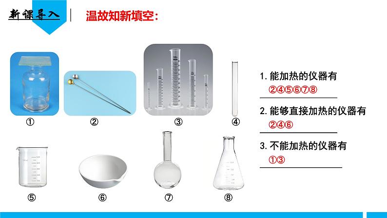 （人教版2024）九年级化学上册第一单元 走进化学世界 课题2 化学实验与科学探究（第二课时） 课件第3页