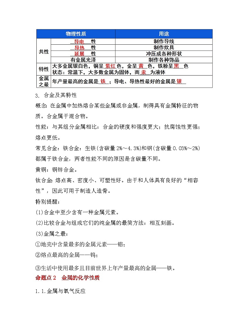 第八单元《整理与提升》同步复习知识梳理第2页