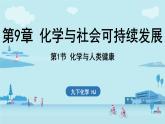 第9章 第1节 化学与人类健康-2024-2025学年初中化学九年级下册沪教版课件