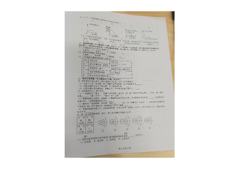 江西省九江市永修县2024-2025学年九年级上学期11月期中考试化学试题第2页