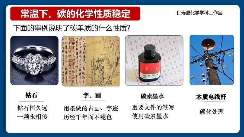 四川省仁寿县满井镇兆嘉九年制学校2024人教版化学九年级上册第六单元 课题1  碳单质的多样性   第2课时  课件第4页