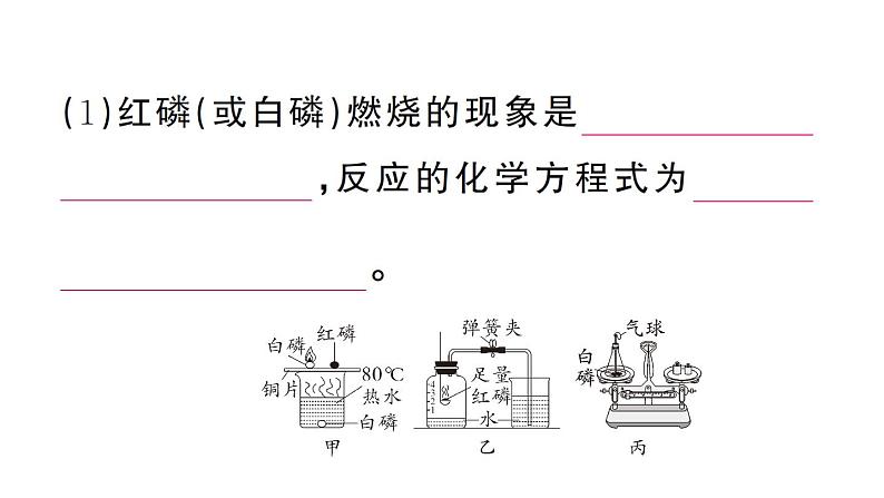 初中化学新人教版九年级上册期末大单元整合（三） 教材重点实验作业课件（2024秋）03