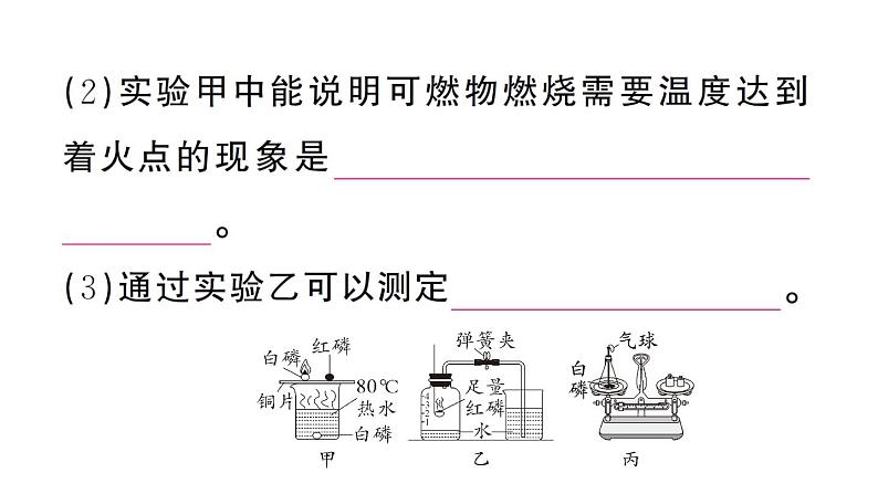 初中化学新人教版九年级上册期末大单元整合（三） 教材重点实验作业课件（2024秋）04