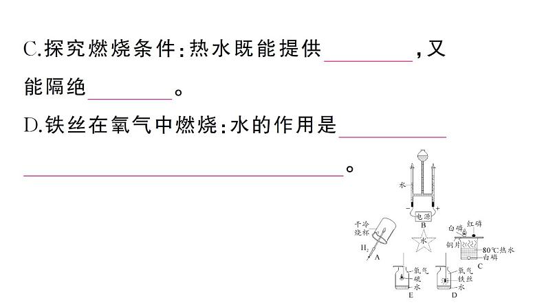 初中化学新人教版九年级上册期末大单元整合（三） 教材重点实验作业课件（2024秋）08