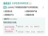 初中化学新人教版九年级上册第一单元课题1 物质的变化和性质作业课件2024秋