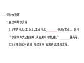 初中化学新人教版九年级上册第四单元课题1 水资源及其利用知识点填空作业课件2024秋