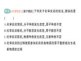 初中化学新人教版九年级上册第五单元课题1 质量守恒定律作业课件2024秋