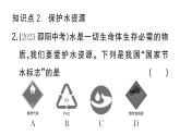 初中化学新人教版九年级上册第四单元课题1第一课时 保护水资源作业课件（2024秋）