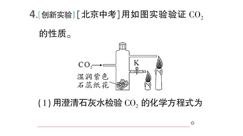 初中化学新科粤版九年级上册5.3 二氧化碳作业课件（2024秋）05