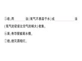 初中化学新人教版九年级上册第二单元课题3 制取氧气知识点填空作业课件2024秋