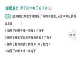 初中化学新人教版九年级上册第三单元课题2 原子结构作业课件2024秋