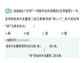 初中化學(xué)新人教版九年級上冊第三單元課題3 元素作業(yè)課件2024秋