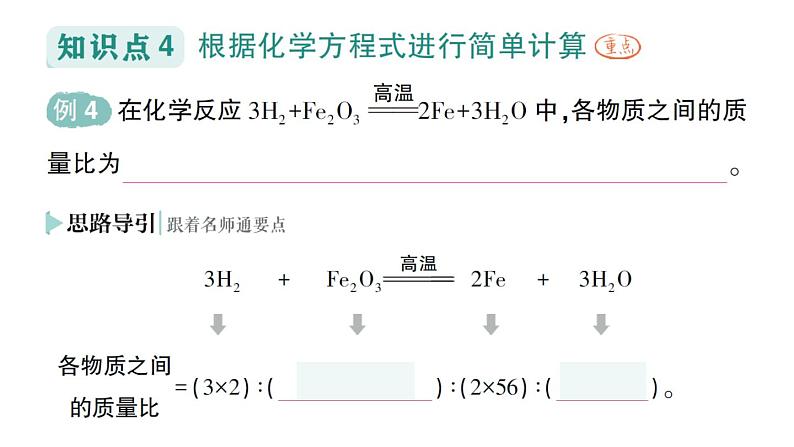 初中化学新人教版九年级上册第五单元课题2 化学方程式作业课件2024秋第8页