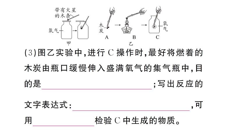 初中化学新人教版九年级上册第二单元课题2 氧气作业课件（2024秋）07