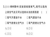 初中化学新人教版九年级上册第二单元课题3第二课时 实验室制取氧气作业课件（2024秋）