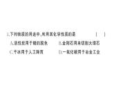 初中化學(xué)新人教版九年級上冊第六單元 碳和碳的氧化物綜合訓(xùn)練作業(yè)課件（2024秋）