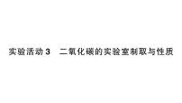 化学九年级上册(2024)实验活动3 二氧化碳的实验室制取与性质作业课件ppt