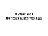 初中化學(xué)新人教版九年級上冊第五單元跨學(xué)科實踐活動四 基于特定需求設(shè)計和制作簡易供氧器作業(yè)課件2024秋