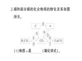 初中化学新人教版九年级上册第六单元微专题五 碳及其化合物间的转化作业课件2024秋