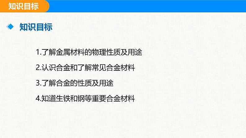 人教版（2024）九年级化学下册课件 第八单元 课题1 金属材料03