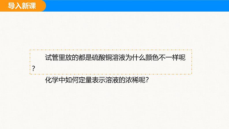 人教版（2024）九年级化学下册课件 第九单元 课题3 溶质的质量分数 第一课时02