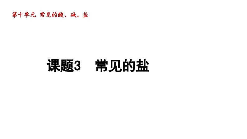 10.3 常见的盐 课件---2024--2025学年九年级化学人教版（2024）下册第1页