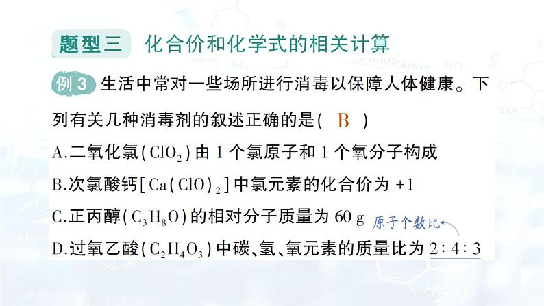 2024-2025人教版（2024）初中化学九年级上册专题复习 专题一 化学用语课件第6页