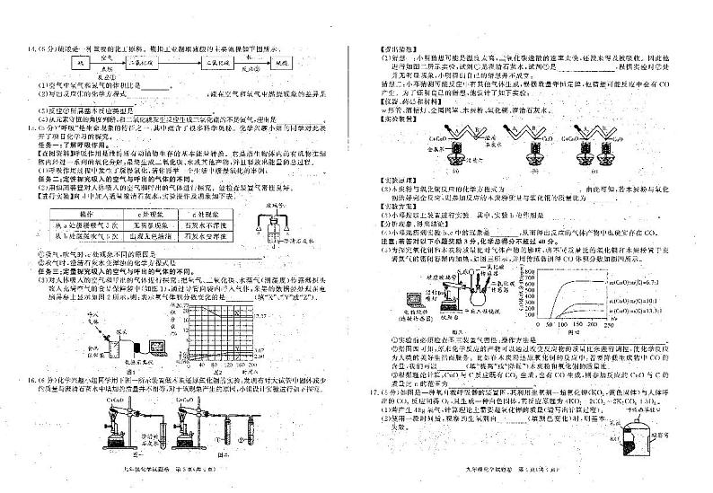 安徽省六安市裕安区2024-2025学年九年级上学期12月月考化学试题第2页