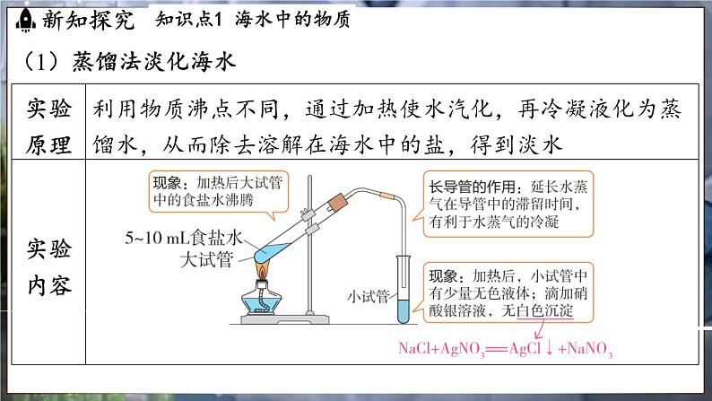 鲁教版（2024）初中化学九年级下册--8.1 海洋化学资源（课件）第5页