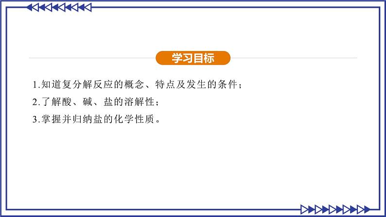 人教版2025春九年级化学下册10.3.2复分解反应 课件第3页