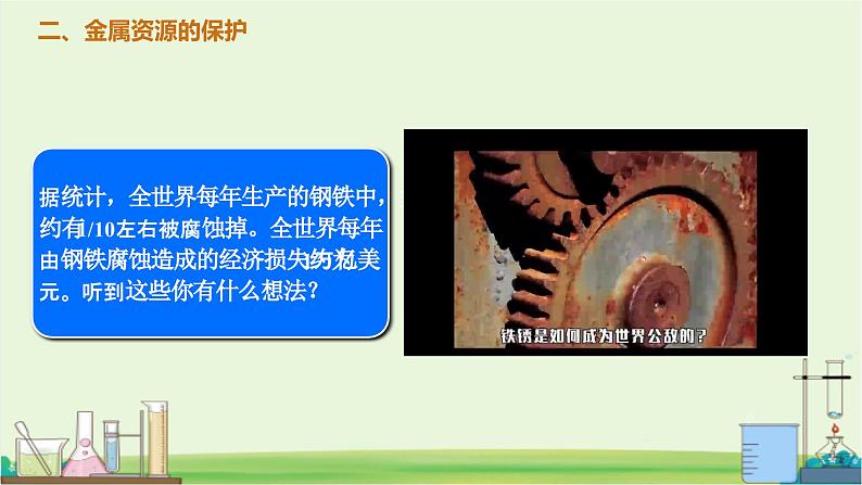 九年级上册化学沪教版（2024）第3节 金属防护和废旧金属回收 课件第7页
