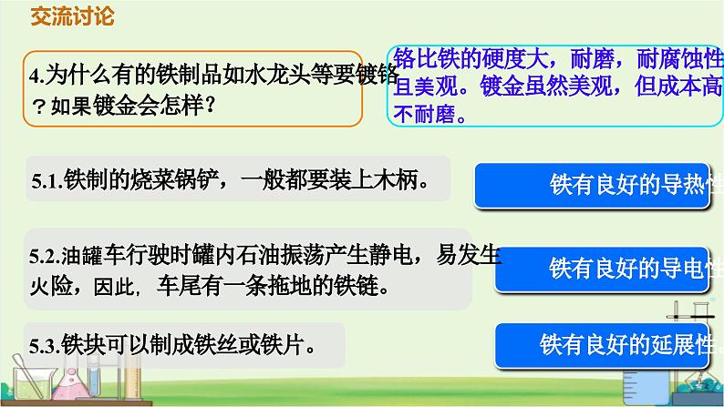 九年级上册化学沪教版（2024）第2节 金属的性质和应用 第1课时 课件第7页