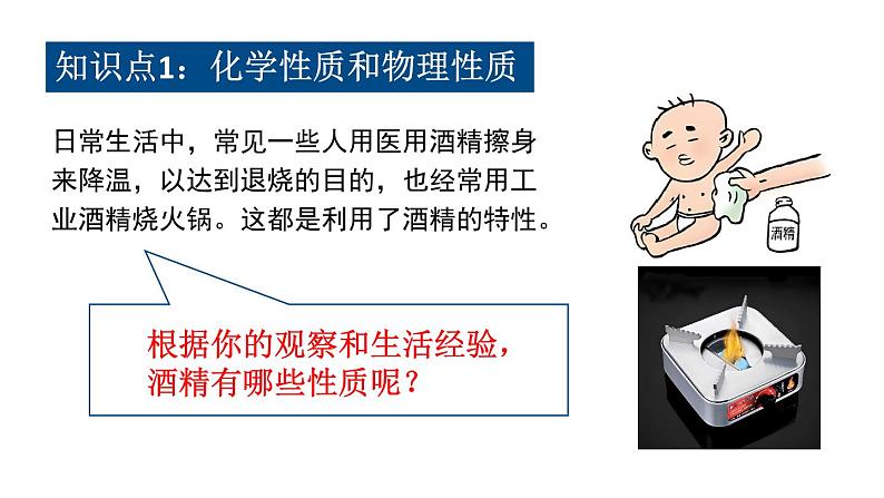 初中化学新人教版九年级上册第一单元课题1第二课时 化学性质和物理性质教学课件2024秋第6页