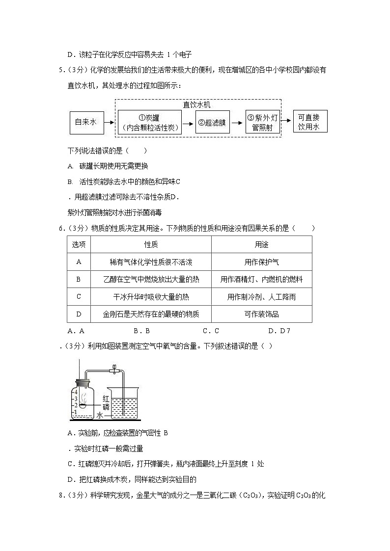 2020-2021学年广东省广州市增城区九年级（上）期末化学试卷（含答案）第2页