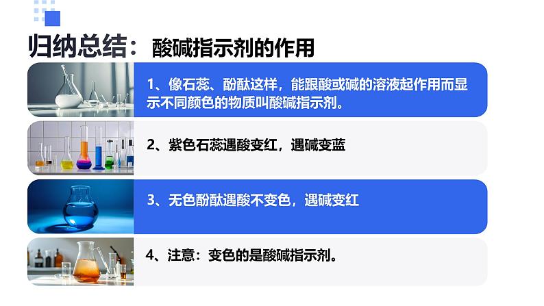 鲁教版初中化学九年级下册第七单元第三节《溶液的酸碱性》课件第8页