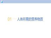 9.1 化学与人类健康（第1课时）-初中化学九年级下册同步教学课件+同步练习（沪教版2024）