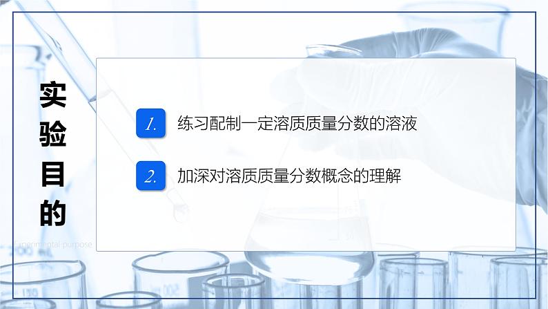 实验活动6 一定溶质质量分数氯化钠溶液的配制-初中化学九年级下册同步教学课件（人教版2024）第2页