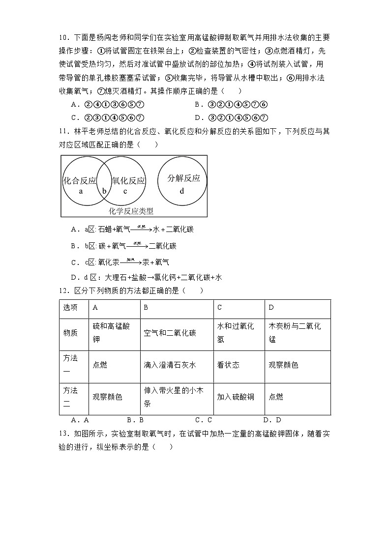 黑龙江省哈尔滨市南岗区萧红中学2024-2025学年度上学期八年级期中考试 化学试卷（含解析）第3页