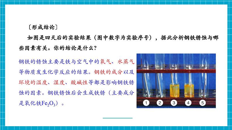 第三节 金属材料的锈蚀与防护（同步课件）第7页