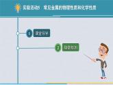 新人教版初中化學【課件】實驗活動5 常見金屬的物理性質和化學性質