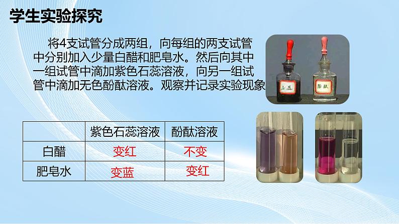 新人教版初中化学10-1 溶液的酸碱性  课件第6页